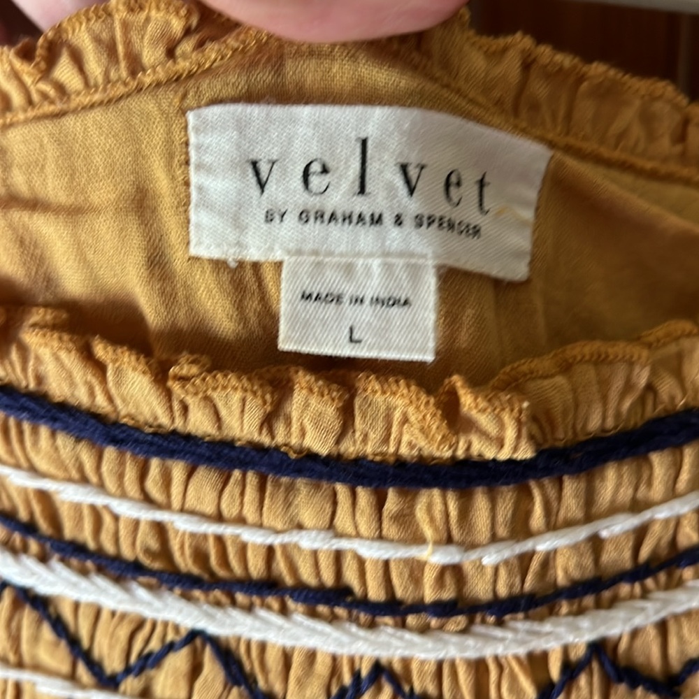 Velvet by Graham & Spencer dress. Size L. - Picture 4 of 5